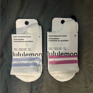lululemon athletica Daily Essential Socks - 2 pairs
